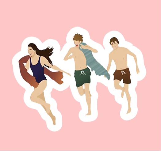 Characters Sticker ~ Waterproof ~ Decal ~ Tv Show ~ Summer