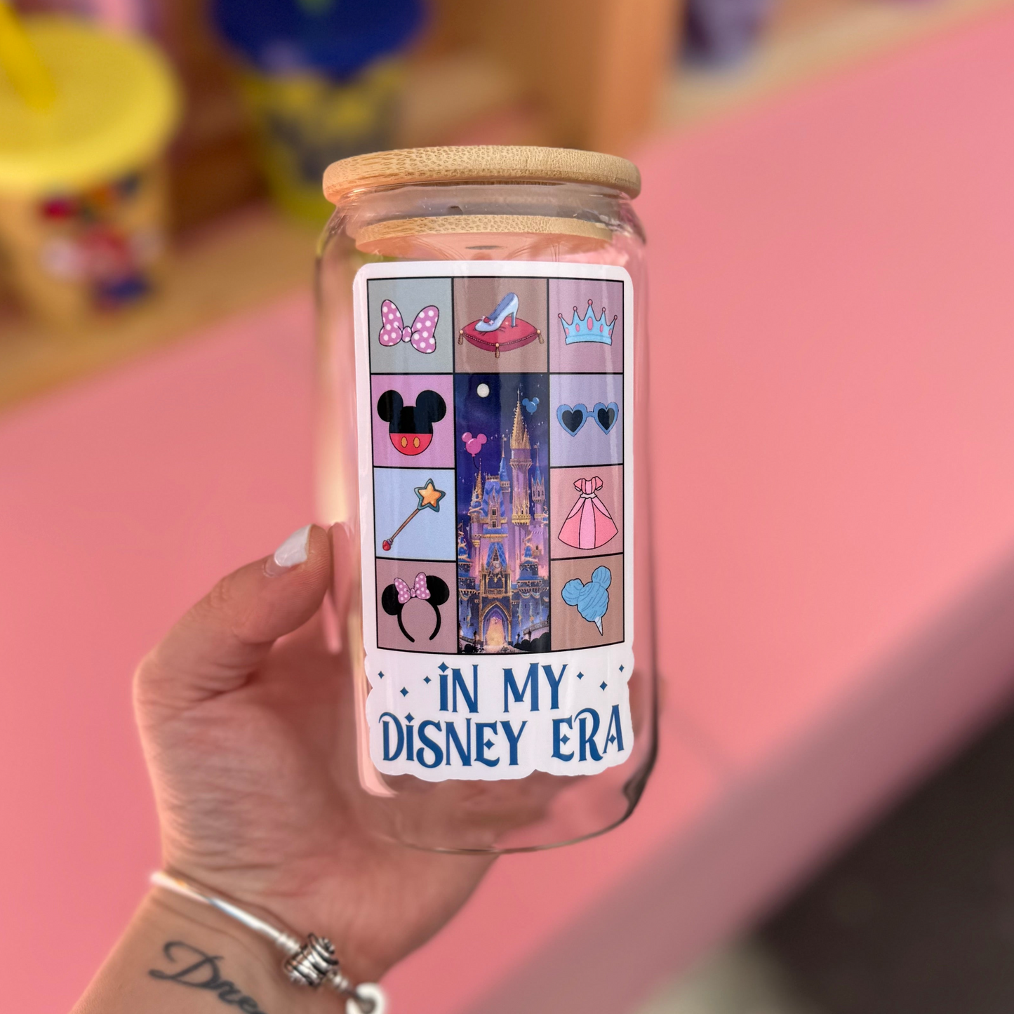 Magical Era Glass Cup ~ Tumbler ~ Iced Coffee ~ Iced Drinks ~ Gift Ideas