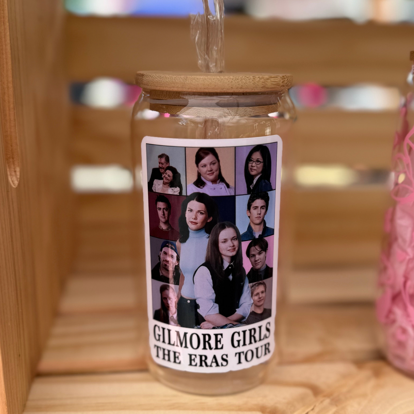 Iced Coffee Glass Cup ~ Tumbler ~ Iced Drinks ~ Gift Ideas