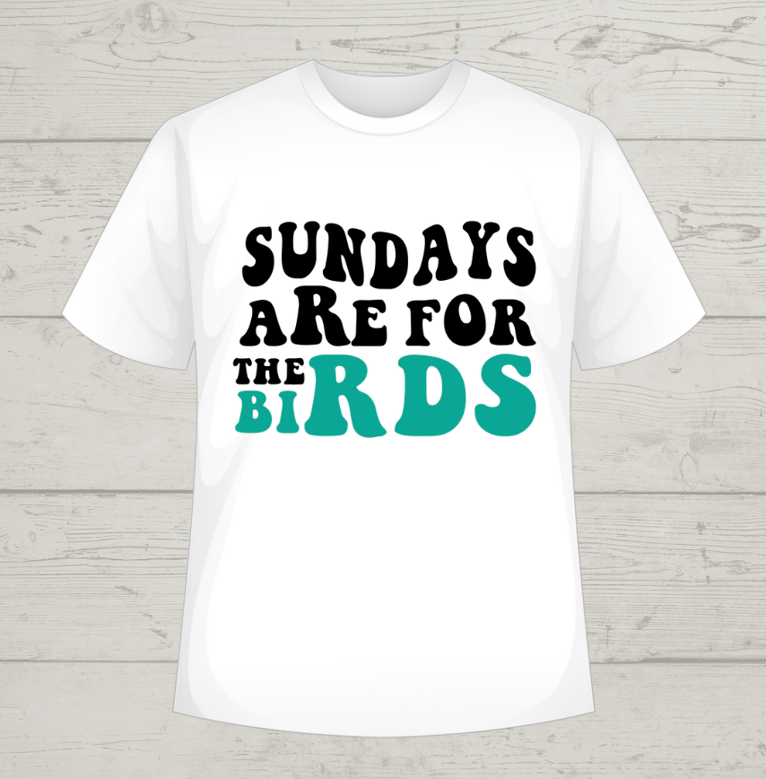 Sundays Are For The Birds T-Shirt ~ Sweatshirt ~ Football ~ Philadelphia ~ Sports ~ Gift Ideas