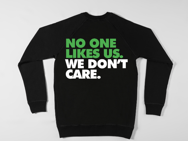 Football Shirt ~ Sweatshirt ~ No One Likes Us. We Don't Care Shirt ~ Philadelphia ~ Gift Ideas