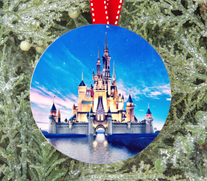 Castle Ornament ~ Christmas ~ Holidays ~ Gift Ideas