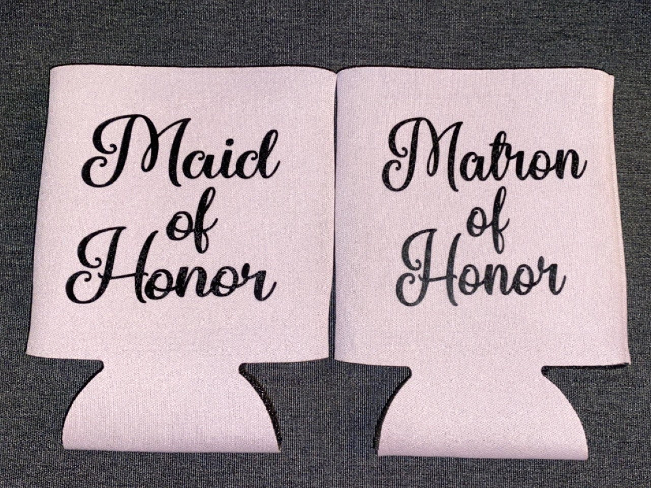 Bride, Bridesmaid, Maid of Honor Can Holder, Bride Koozies, Bridesmaid Coozie, Bridesmaid Gifts, Bridesmaid Proposal, Bridal Party, Custom