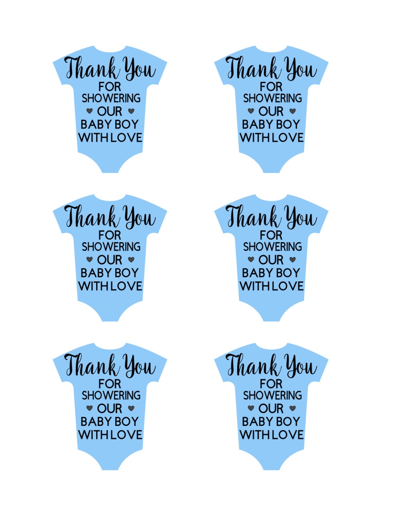 PRINTABLE Baby Shower Favor Tags, Baby Boy Shower, Personalized Baby Shower Tags, Favor Tags, Baby Shower, Welcome Baby