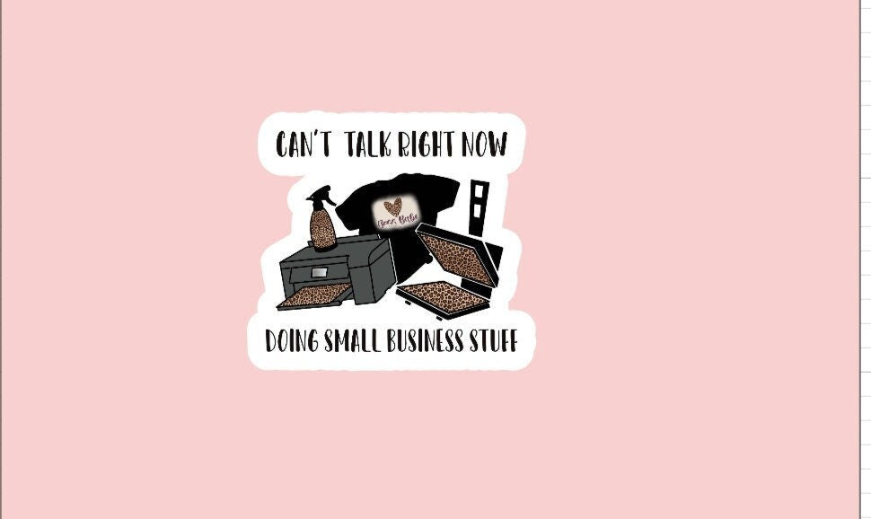 Small Business Stuff Sticker ~ Waterproof ~ Small Business Owner ~ Laptop ~ Water Bottle ~ Hydroflask ~ Notebook ~ Decals ~ Gifts