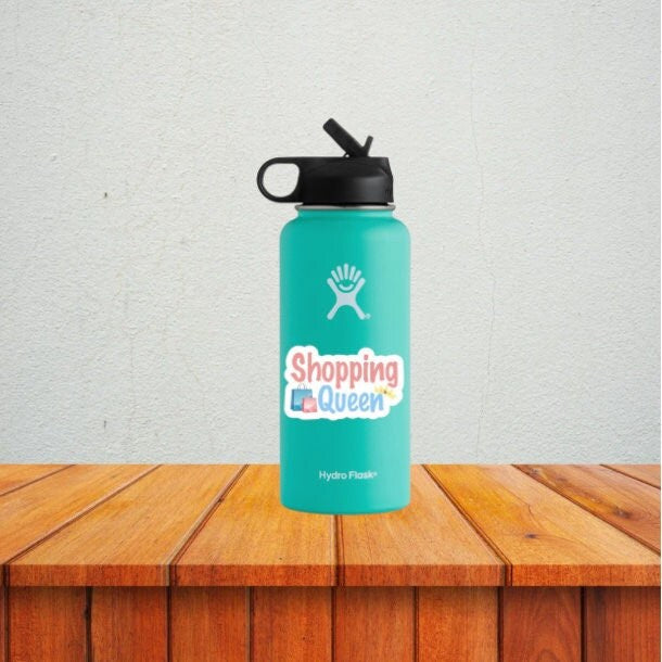 Shopping Queen Sticker/Waterproof Sticker/Love to Shop/Shopaholic/For Laptops, Water Bottles, Notebooks, and More/Gifts