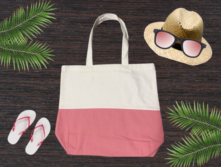 Beaching Not Teaching Tote Bag, Beach Bag, Summer Bag, Vacation Bag, Tote Bag, Custom Bag, Gift for Teachers