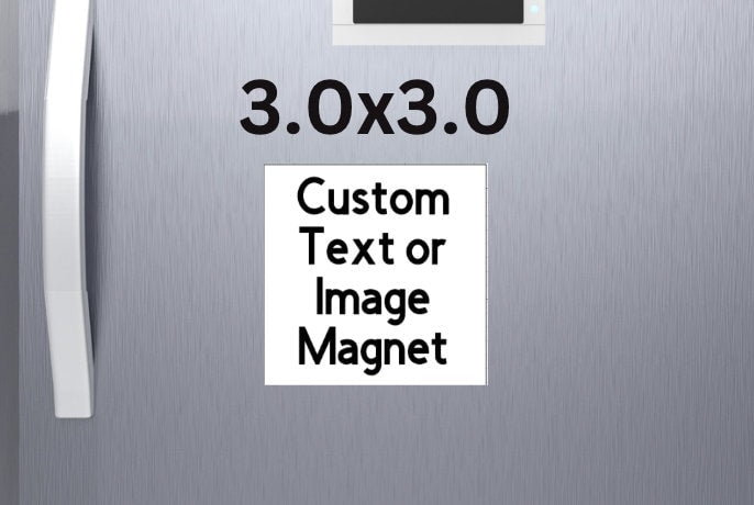 Custom Text/Image Magnet ~ Fridge Magnet ~ Home ~ Kitchen ~ Office ~ Decor ~ Gifts For Her ~ Friends ~ Family ~ Wife ~ Small Gift