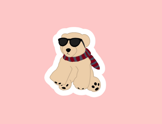Junior Mint Sticker ~ Waterproof ~ Polar Bear ~ Decal ~ Gift Ideas ~ Summer ~ Tv Show