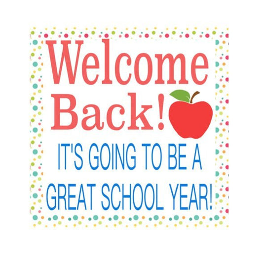 PRINTABLE Welcome Back to School Tags, First Day of School Tags, It's Going to be a great year, Class Gift, Teacher Gift, Gift Tags